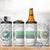 Djibouti Roots 4 in 1 Can Cooler Tumbler Urban Streetwear with African Tribal Design & Patriotic Elements