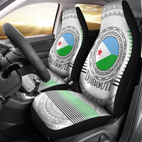 Djibouti Roots Car Seat Cover Urban Streetwear with African Tribal Design & Patriotic Elements
