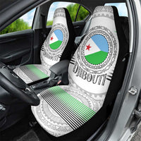 Djibouti Roots Car Seat Cover Urban Streetwear with African Tribal Design & Patriotic Elements