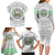 Djibouti Roots Family Matching Long Sleeve Bodycon Dress and Hawaiian Shirt Urban Streetwear with African Tribal Design & Patriotic Elements