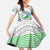 Djibouti Roots Family Matching Mermaid Dress and Hawaiian Shirt Urban Streetwear with African Tribal Design & Patriotic Elements