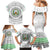 Djibouti Roots Family Matching Mermaid Dress and Hawaiian Shirt Urban Streetwear with African Tribal Design & Patriotic Elements