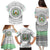 Djibouti Roots Family Matching Puletasi and Hawaiian Shirt Urban Streetwear with African Tribal Design & Patriotic Elements