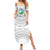 Djibouti Roots Family Matching Summer Maxi Dress and Hawaiian Shirt Urban Streetwear with African Tribal Design & Patriotic Elements