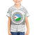 Djibouti Roots Kid Hawaiian Shirt Urban Streetwear with African Tribal Design & Patriotic Elements
