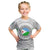 Djibouti Roots Kid T Shirt Urban Streetwear with African Tribal Design & Patriotic Elements