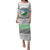Djibouti Roots Puletasi Urban Streetwear with African Tribal Design & Patriotic Elements