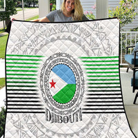 Djibouti Roots Quilt Urban Streetwear with African Tribal Design & Patriotic Elements