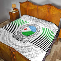 Djibouti Roots Quilt Urban Streetwear with African Tribal Design & Patriotic Elements