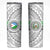 Djibouti Roots Skinny Tumbler Urban Streetwear with African Tribal Design & Patriotic Elements