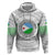 Djibouti Roots Zip Hoodie Urban Streetwear with African Tribal Design & Patriotic Elements