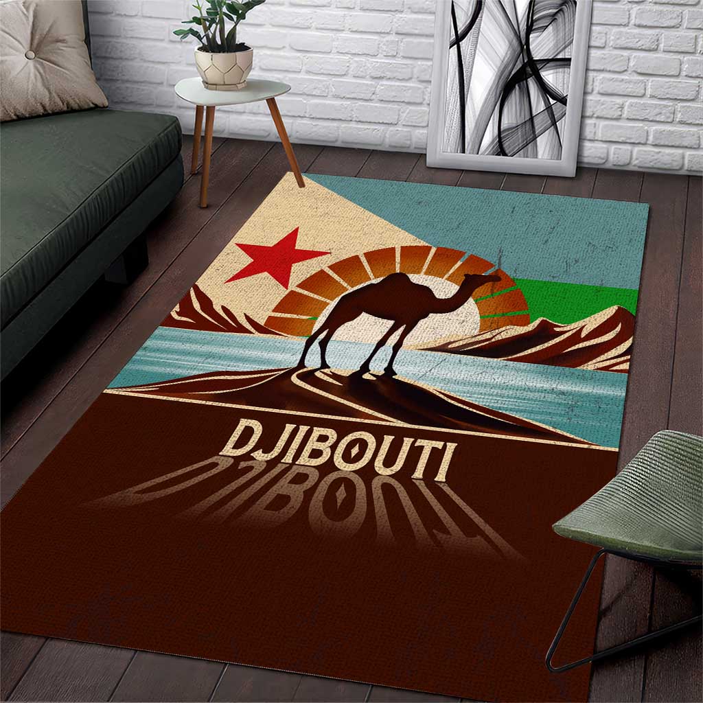 Echoes of Djibouti Area Rug Where Desert Meets Sea and Heritage Stands Tall