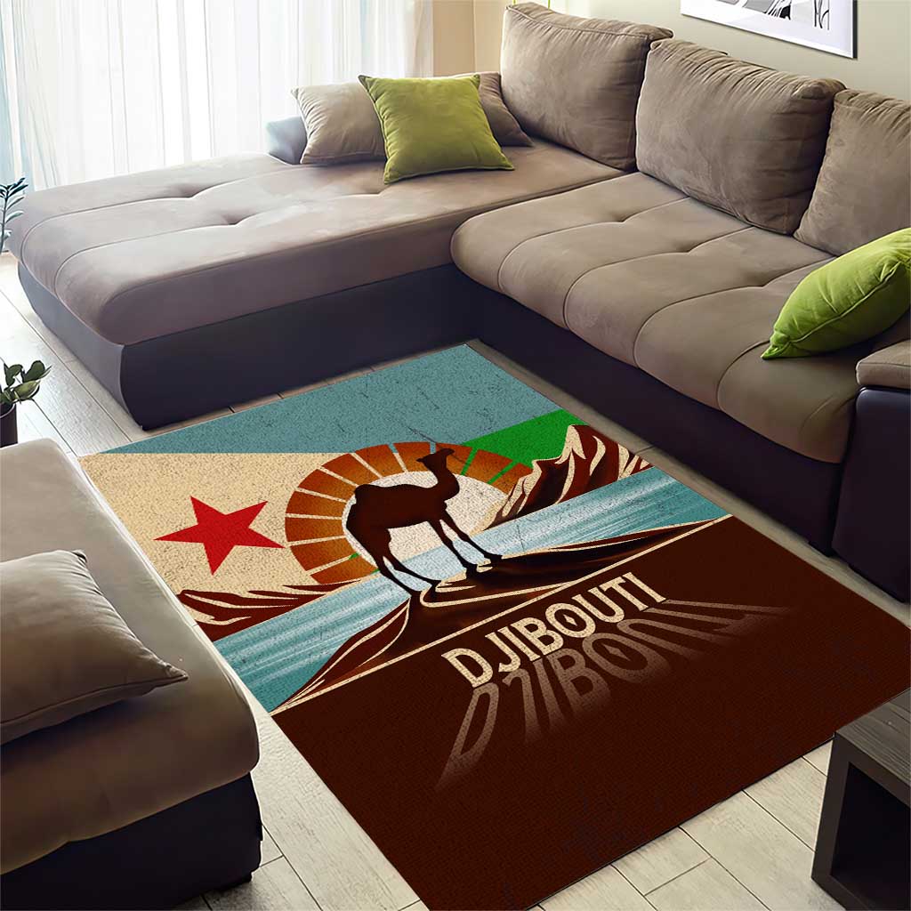 Echoes of Djibouti Area Rug Where Desert Meets Sea and Heritage Stands Tall