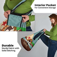 Echoes of Djibouti Grocery Bag Where Desert Meets Sea and Heritage Stands Tall