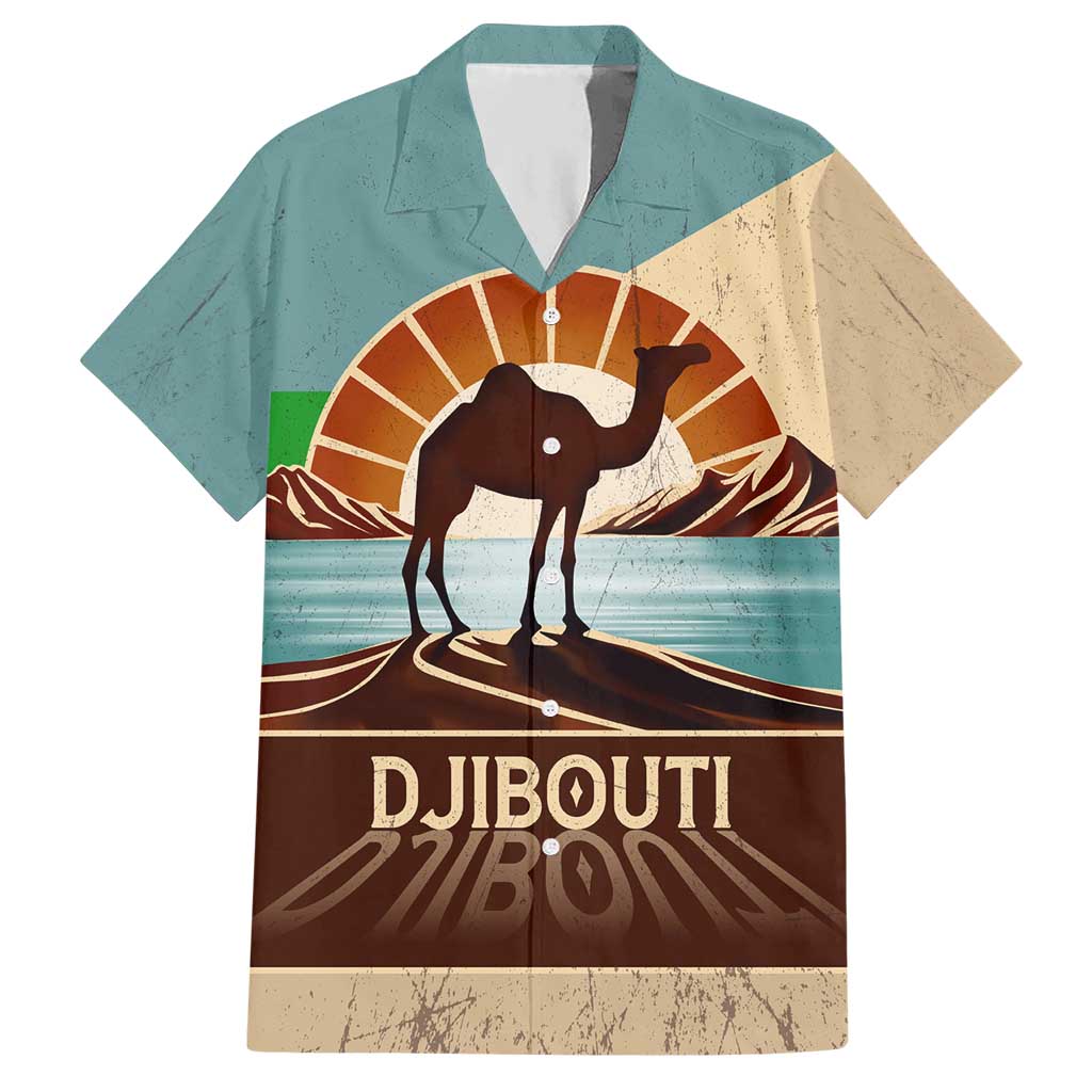 Echoes of Djibouti Hawaiian Shirt Where Desert Meets Sea and Heritage Stands Tall