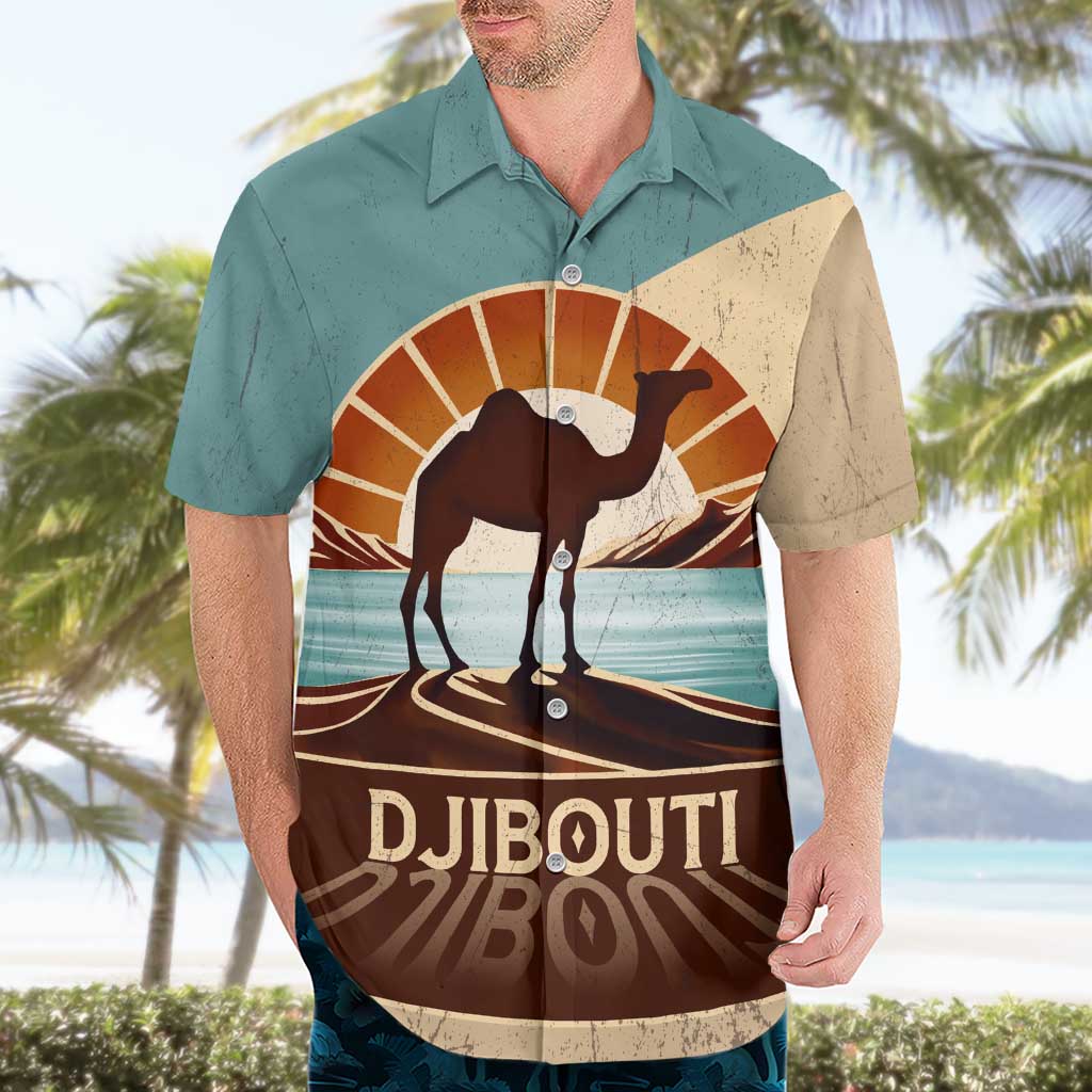 Echoes of Djibouti Hawaiian Shirt Where Desert Meets Sea and Heritage Stands Tall