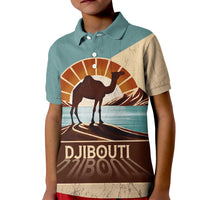 Echoes of Djibouti Kid Polo Shirt Where Desert Meets Sea and Heritage Stands Tall