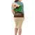 Echoes of Djibouti Long Sleeve Bodycon Dress Where Desert Meets Sea and Heritage Stands Tall