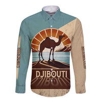 Echoes of Djibouti Long Sleeve Button Shirt Where Desert Meets Sea and Heritage Stands Tall