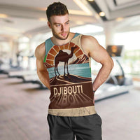 Echoes of Djibouti Men Tank Top Where Desert Meets Sea and Heritage Stands Tall
