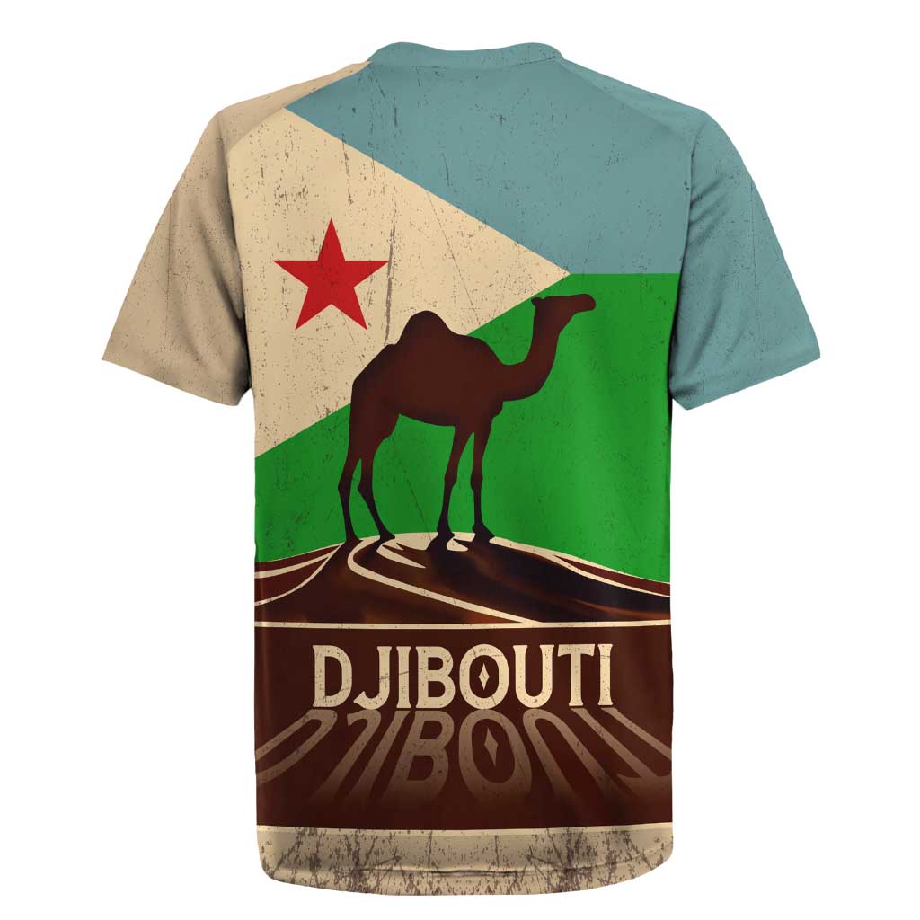 Echoes of Djibouti Rugby Jersey Where Desert Meets Sea and Heritage Stands Tall