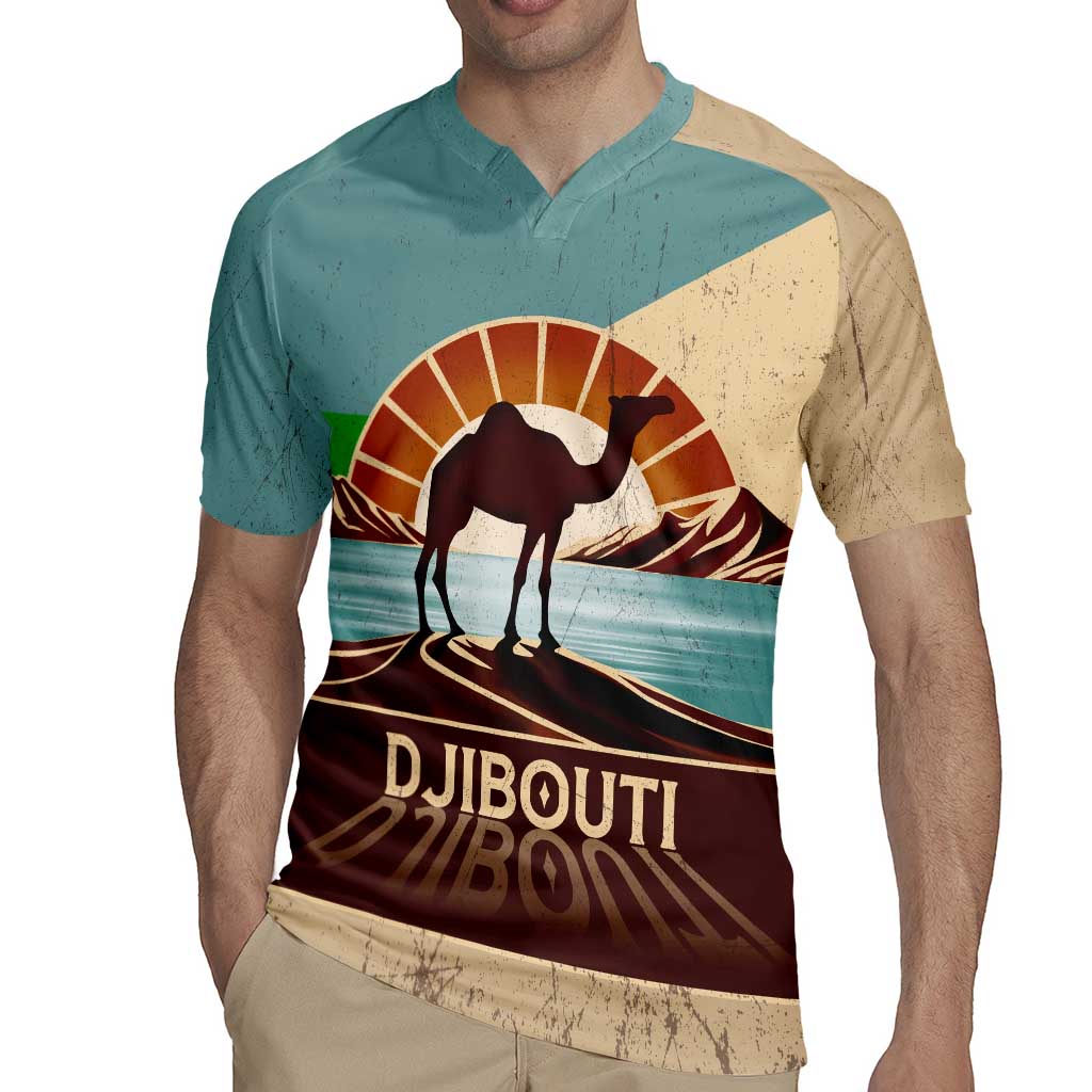 Echoes of Djibouti Rugby Jersey Where Desert Meets Sea and Heritage Stands Tall