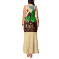 Echoes of Djibouti Tank Maxi Dress Where Desert Meets Sea and Heritage Stands Tall