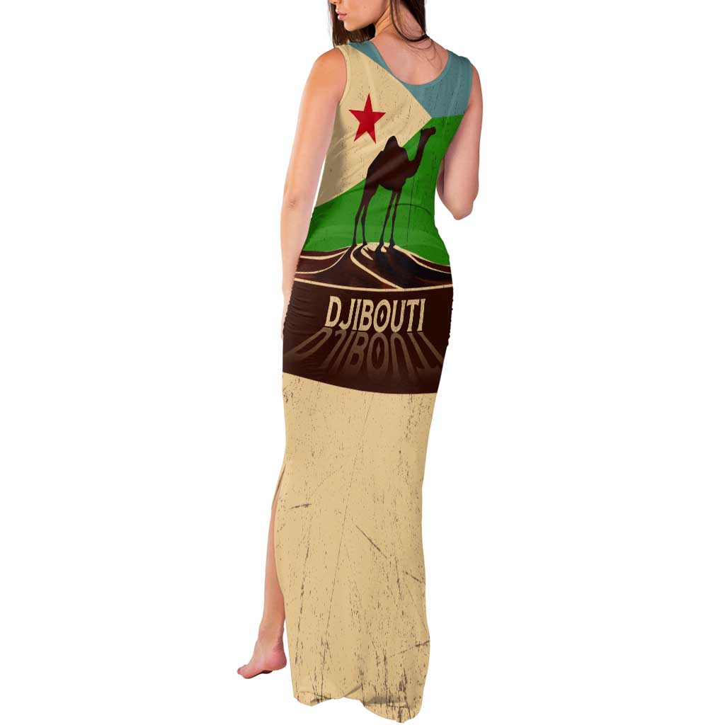 Echoes of Djibouti Tank Maxi Dress Where Desert Meets Sea and Heritage Stands Tall