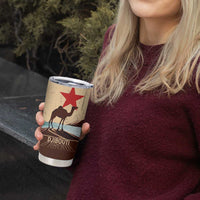 Echoes of Djibouti Tumbler Cup Where Desert Meets Sea and Heritage Stands Tall