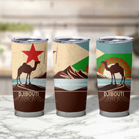 Echoes of Djibouti Tumbler Cup Where Desert Meets Sea and Heritage Stands Tall