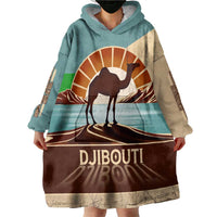 Echoes of Djibouti Wearable Blanket Hoodie Where Desert Meets Sea and Heritage Stands Tall