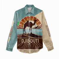 Echoes of Djibouti Women Casual Shirt Where Desert Meets Sea and Heritage Stands Tall