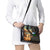 Djibouti Desert Landscape Tadjoura Shoulder Handbag with Camel Riders and Tribal Pattern Design
