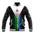 Djibouti Fusion Baseball Jacket Tribal Geometry Meets National Colors and Red Star Boldness