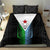 Djibouti Fusion Bedding Set Tribal Geometry Meets National Colors and Red Star Boldness