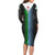 Djibouti Fusion Family Matching Long Sleeve Bodycon Dress and Hawaiian Shirt Tribal Geometry Meets National Colors and Red Star Boldness