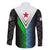 Djibouti Fusion Family Matching Puletasi and Hawaiian Shirt Tribal Geometry Meets National Colors and Red Star Boldness