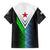 Djibouti Fusion Family Matching Summer Maxi Dress and Hawaiian Shirt Tribal Geometry Meets National Colors and Red Star Boldness