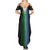 Djibouti Fusion Family Matching Summer Maxi Dress and Hawaiian Shirt Tribal Geometry Meets National Colors and Red Star Boldness
