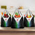 Djibouti Fusion Grocery Bag Tribal Geometry Meets National Colors and Red Star Boldness