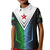 Djibouti Fusion Kid Polo Shirt Tribal Geometry Meets National Colors and Red Star Boldness