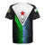 Djibouti Fusion Rugby Jersey Tribal Geometry Meets National Colors and Red Star Boldness