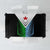 Djibouti Fusion Tablecloth Tribal Geometry Meets National Colors and Red Star Boldness