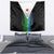 Djibouti Fusion Tapestry Tribal Geometry Meets National Colors and Red Star Boldness