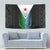Djibouti Fusion Tapestry Tribal Geometry Meets National Colors and Red Star Boldness