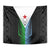 Djibouti Fusion Tapestry Tribal Geometry Meets National Colors and Red Star Boldness