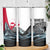 Greenland Whale Skinny Tumbler with Arctic Waves and Where the Ice Meets the Sky Text Design