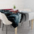Greenland Whale Tablecloth with Arctic Waves and Where the Ice Meets the Sky Text Design