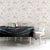 Greenland Whale Tablecloth with Arctic Waves and Where the Ice Meets the Sky Text Design