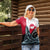 Greenland Whale Women Polo Shirt with Arctic Waves and Where the Ice Meets the Sky Text Design